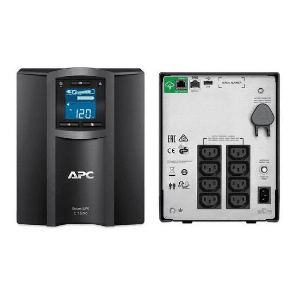APC Back-UPS Pro 1500VA Sine Wave UPS with SmartConnect Black