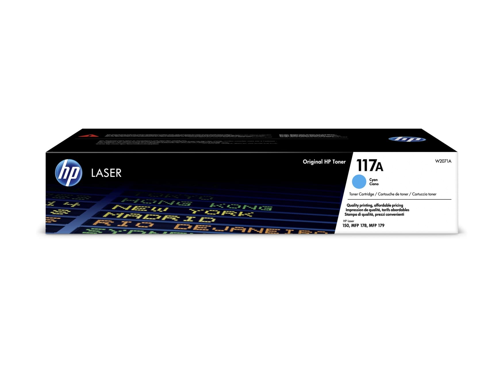 HP 117A Original Laser Toner Cartridge Cyan