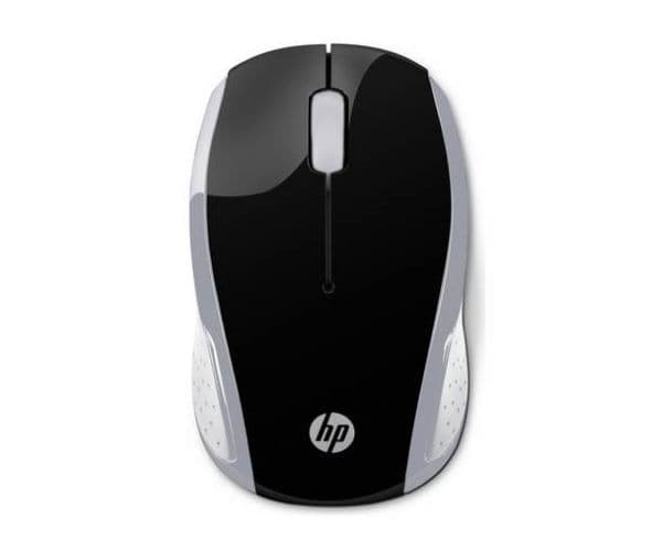 HP 200 Wireless Mouse 1600 DPI Ambidextrous Design Black