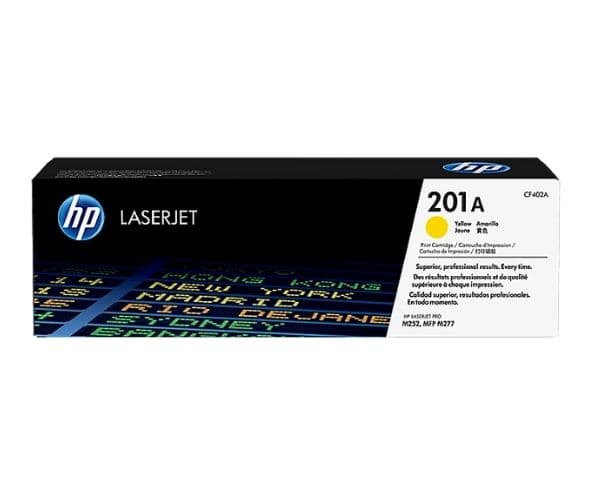 HP 201A Original LaserJet Toner Cartridge Yellow
