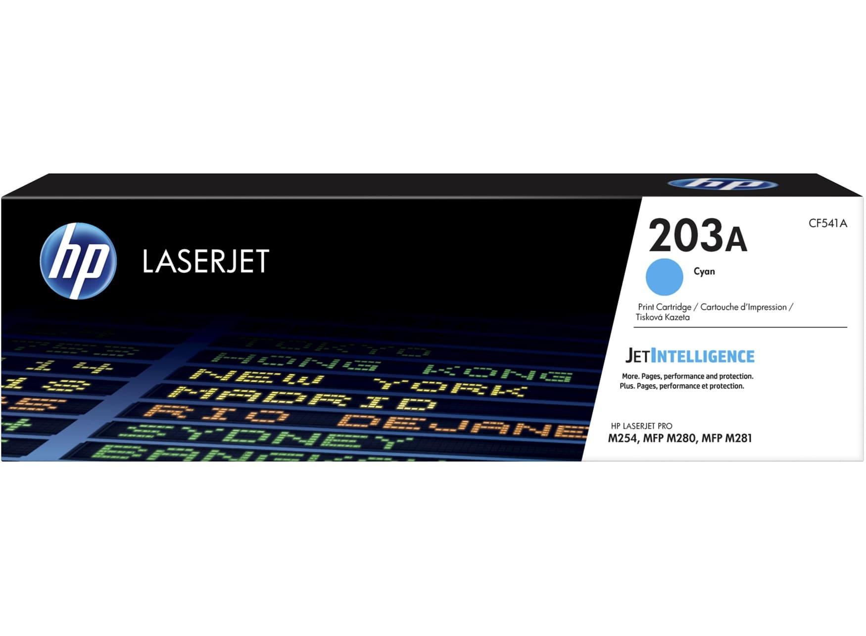 HP 203A Original LaserJet Toner Cartridge Cyan