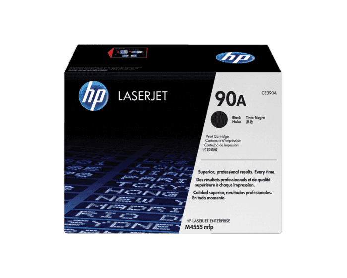 HP 90A CE390A Original LaserJet Toner Cartridge Black