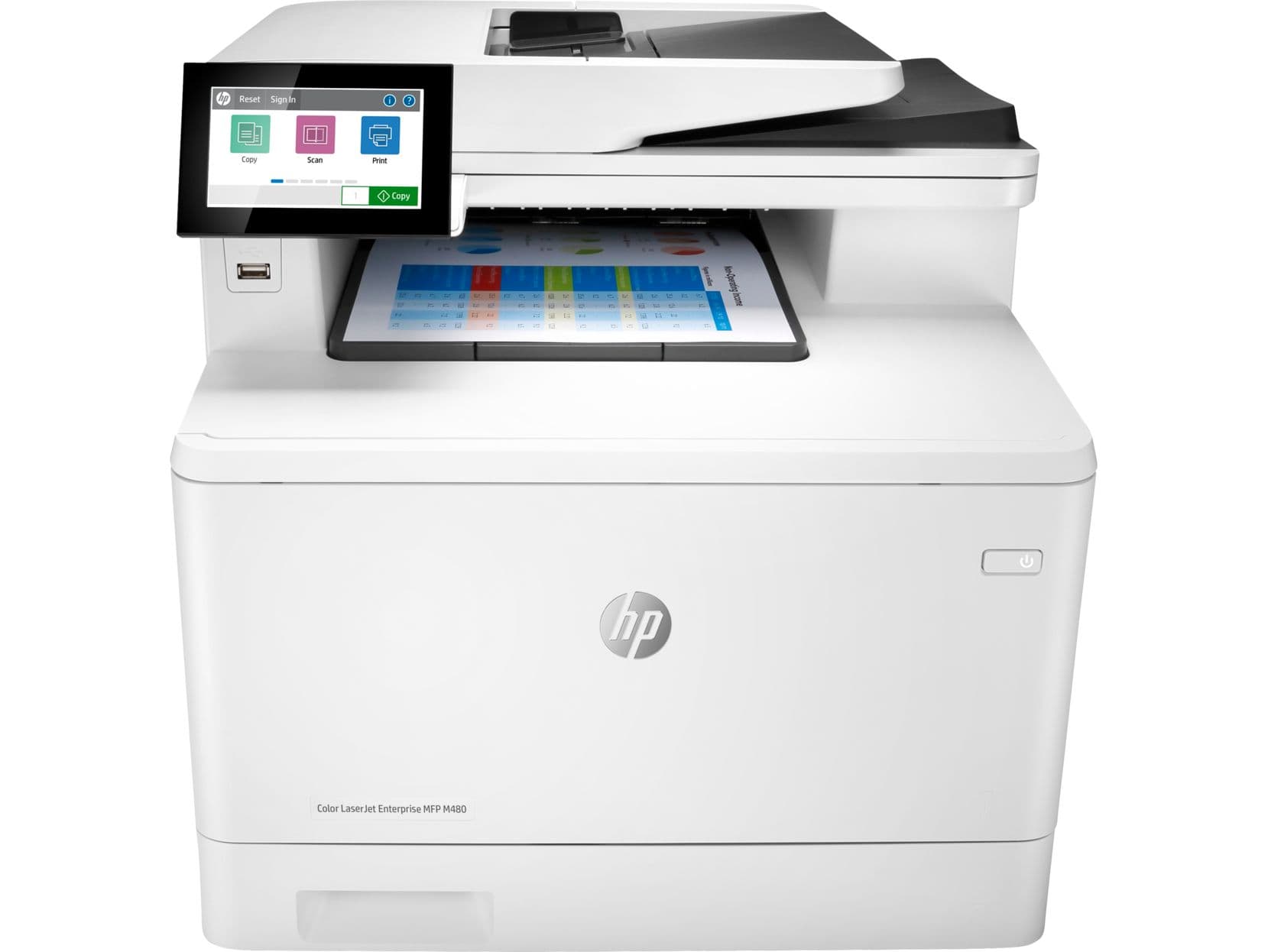 HP Color LaserJet Enterprise MFP M480f All-in-One Printer