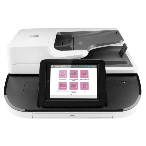HP Digital Sender Flow 8500fn2 Document Capture Workstation Scanner 100ppm 600dpi