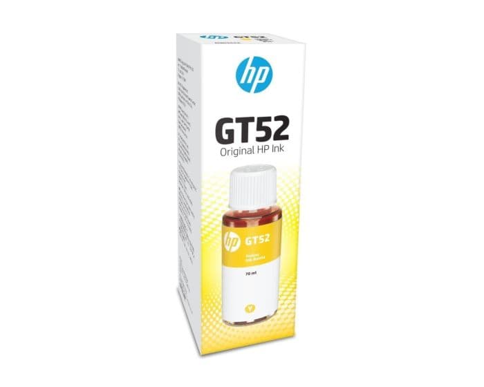 HP GT52 Original Ink Bottle 70ml - Yellow