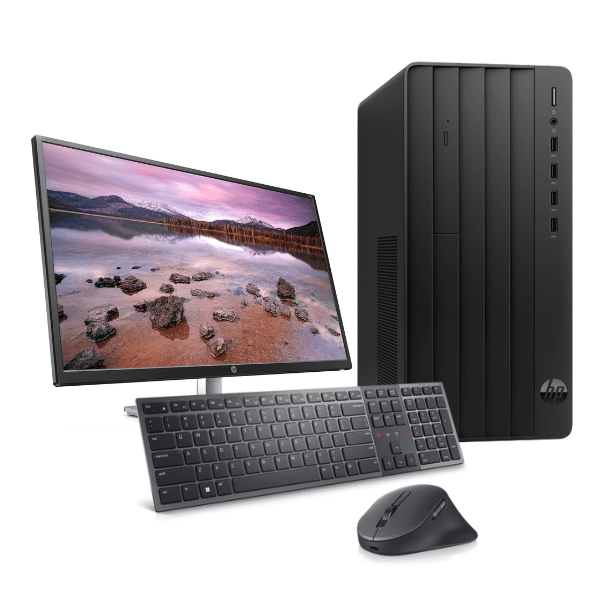 HP Pro Tower 290 G9 Desktop PC Intel Core i5-13500 8GB RAM 512GB SSD with 21.5-inch Monitor