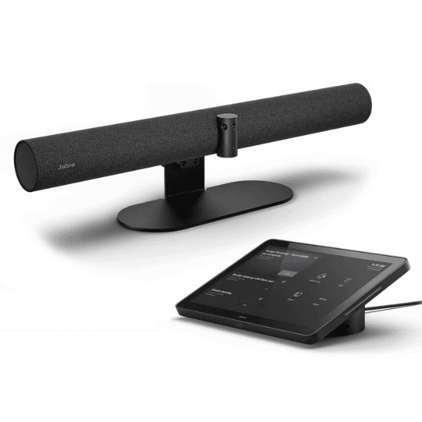 Jabra PanaCast 50 Video Bar 180° Panoramic 4K with 8 Mics & 4 Speakers Black