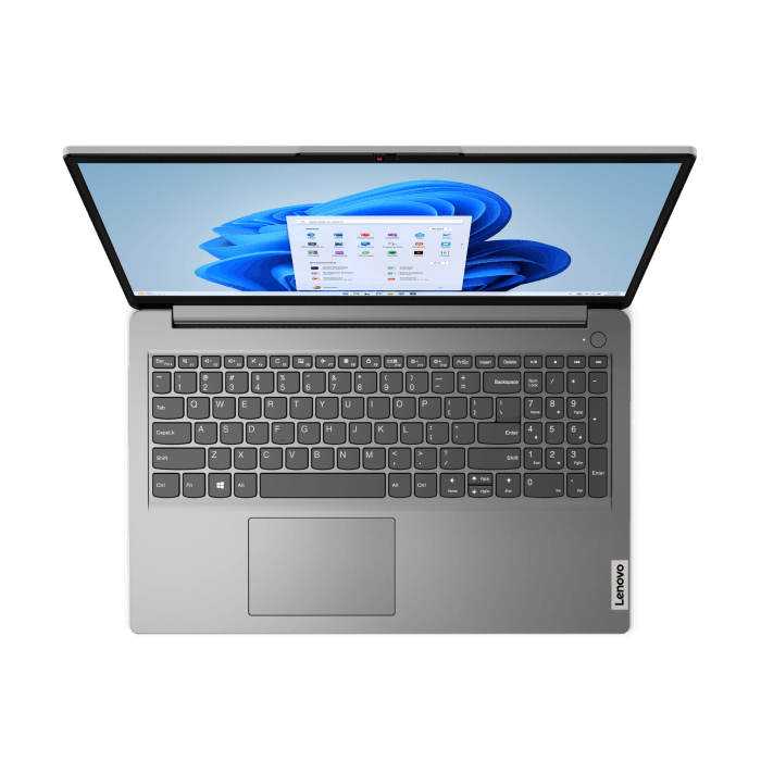 Lenovo IdeaPad 1 Laptop 15.6" Intel Celeron 8GB RAM 256GB SSD - Cloud Grey