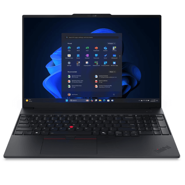 Lenovo ThinkPad E16 Gen 3 Laptop Intel Ultra 7 16GB RAM 512GB SSD 16-inch Display Graphite Black