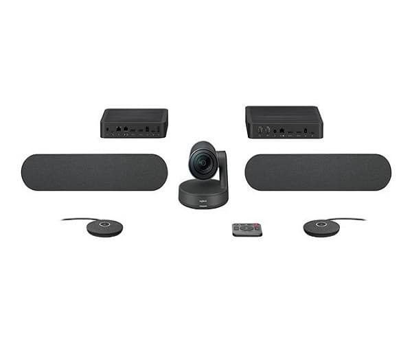 Logitech Rally Plus Ultra-HD 4K Video Conferencing Kit