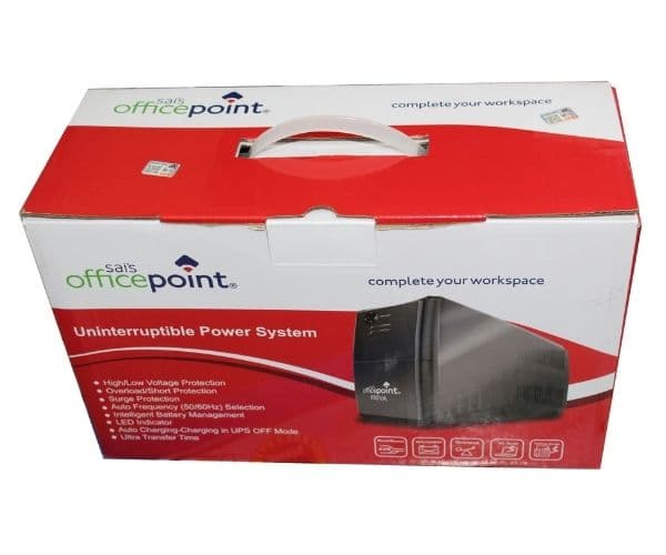 Officepoint UPS 650VA Uninterruptible Power Supply Backup