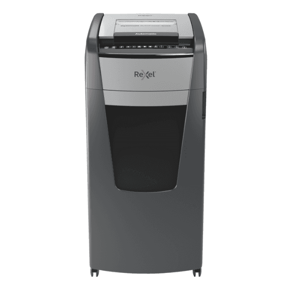 Rexel Optimum AutoFeed+ 600X Cross-Cut Shredder 150L Bin P-4 Security