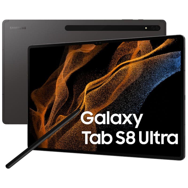 Samsung Galaxy Tab S8 Ultra 14.6-inch 256GB Snapdragon 8 Gen 1 Tablet with S Pen - Graphite