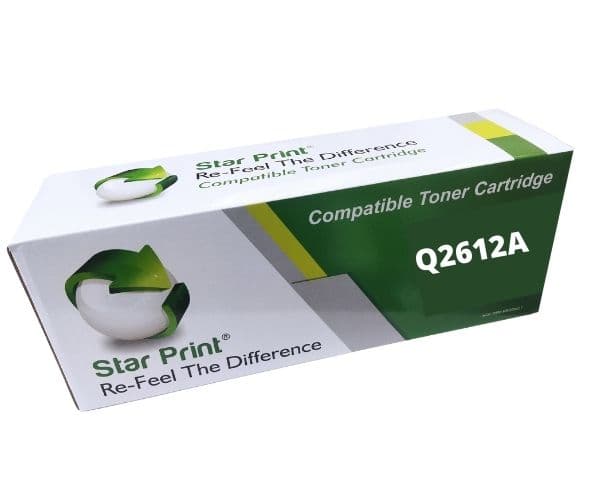 Star Print Q2612A (12A) Compatible Toner Cartridge for HP LaserJet 1020