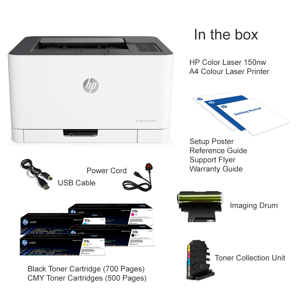 Hp 150nw Color Laser Printer 4zb95a Printers Shop Kampala Uganda